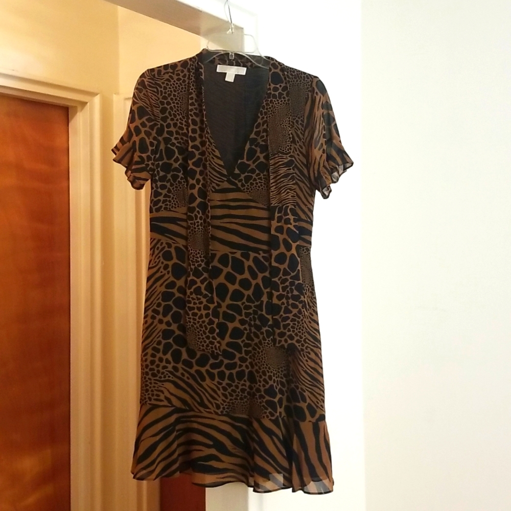 Michael Kors Brown/Black Dress (Small)